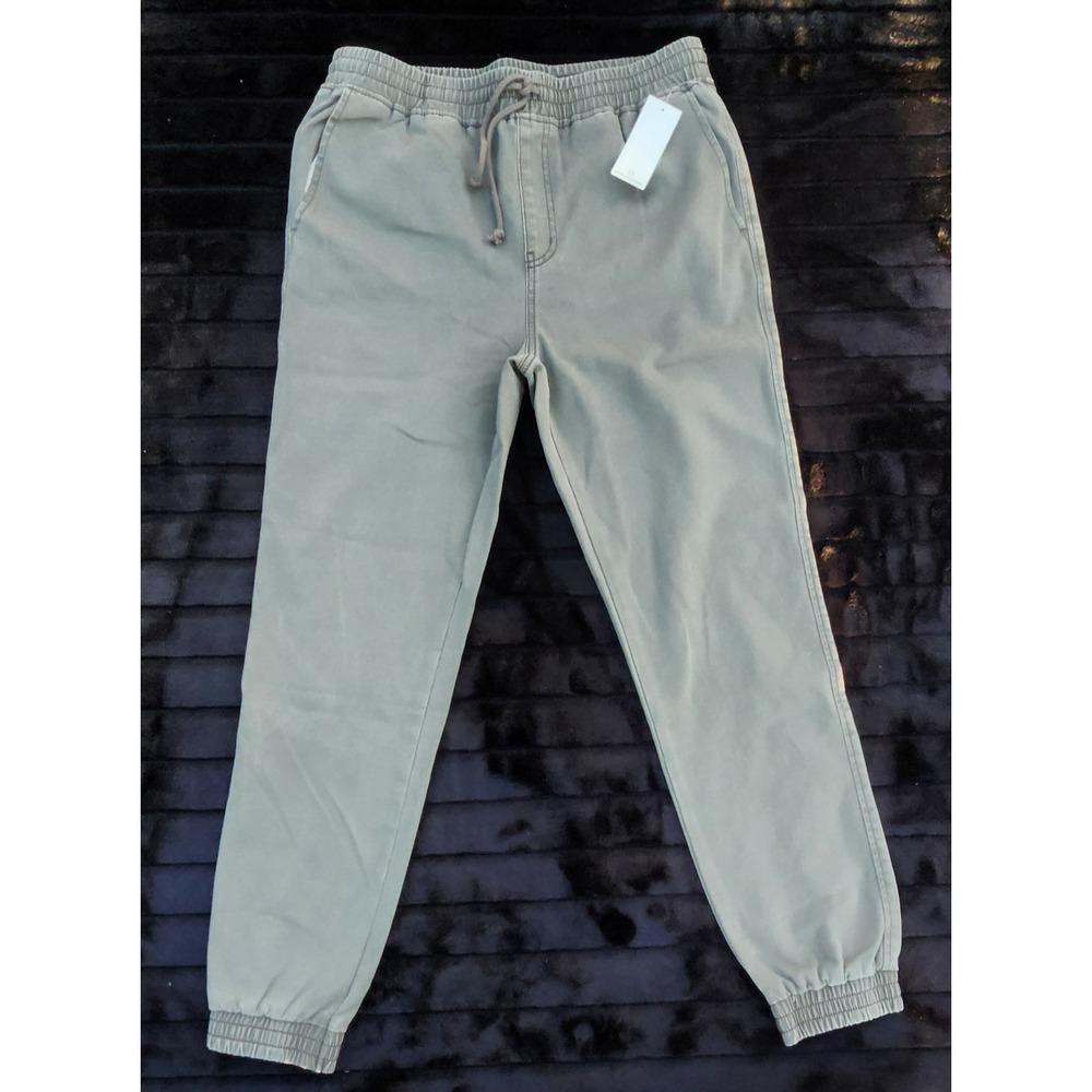 Elwood Core Vintage Gray Joggers Sweatpants Men's Medium Retro